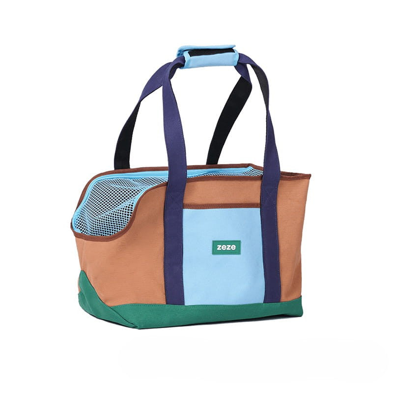 Canvas Pet Carrier Series - Sports Crossbody, Striped Tote, Sling & Car Seat Travel Bag