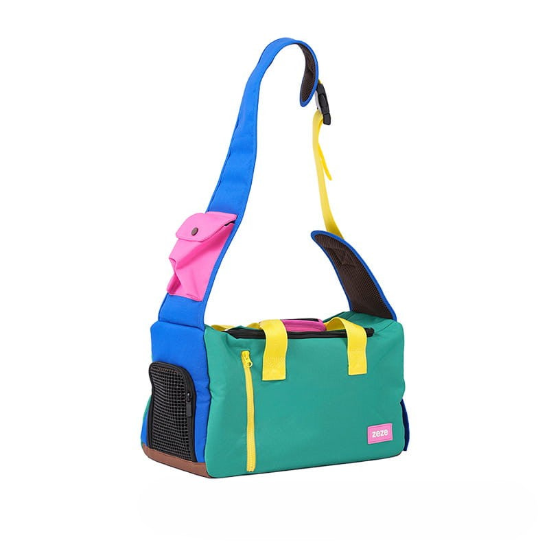 Canvas Pet Carrier Series - Sports Crossbody, Striped Tote, Sling & Car Seat Travel Bag