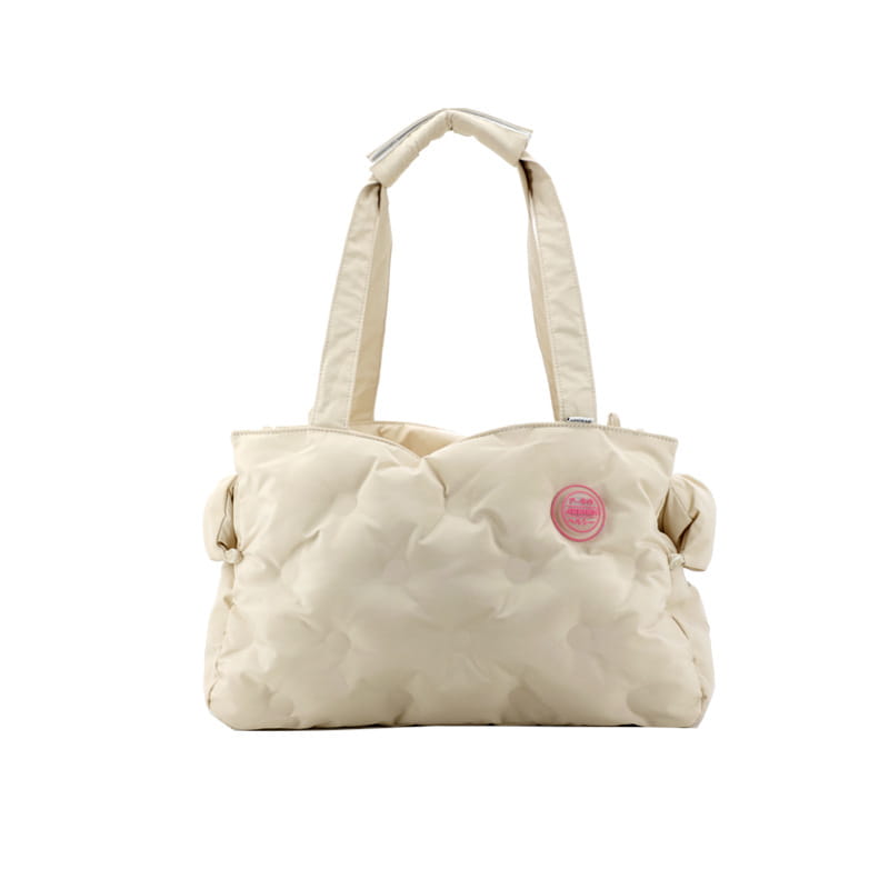 Soft Cloud Puffer Pet Carrier - Winter Warm Quilted Shoulder Bag for Cats & Small Dogs