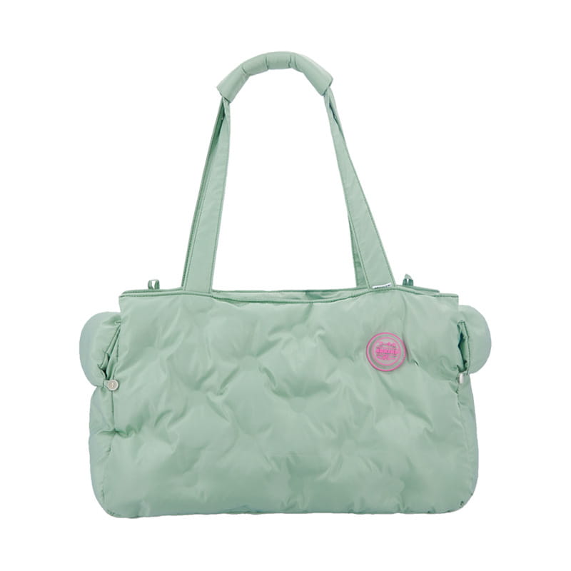 Soft Cloud Puffer Pet Carrier - Winter Warm Quilted Shoulder Bag for Cats & Small Dogs