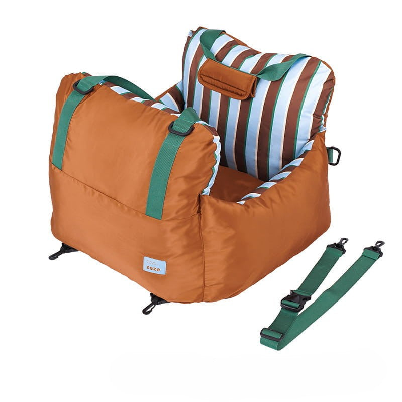 Canvas Pet Carrier Series - Sports Crossbody, Striped Tote, Sling & Car Seat Travel Bag