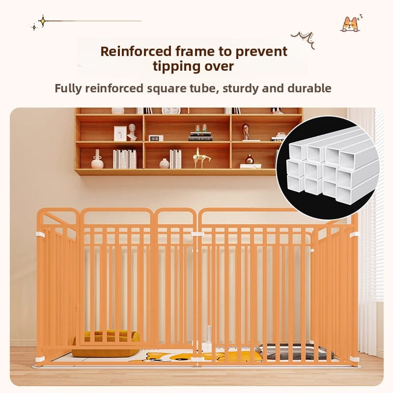 Korsyn Reinforced Pet Playpen - Heavy Duty Modular Dog Fence System