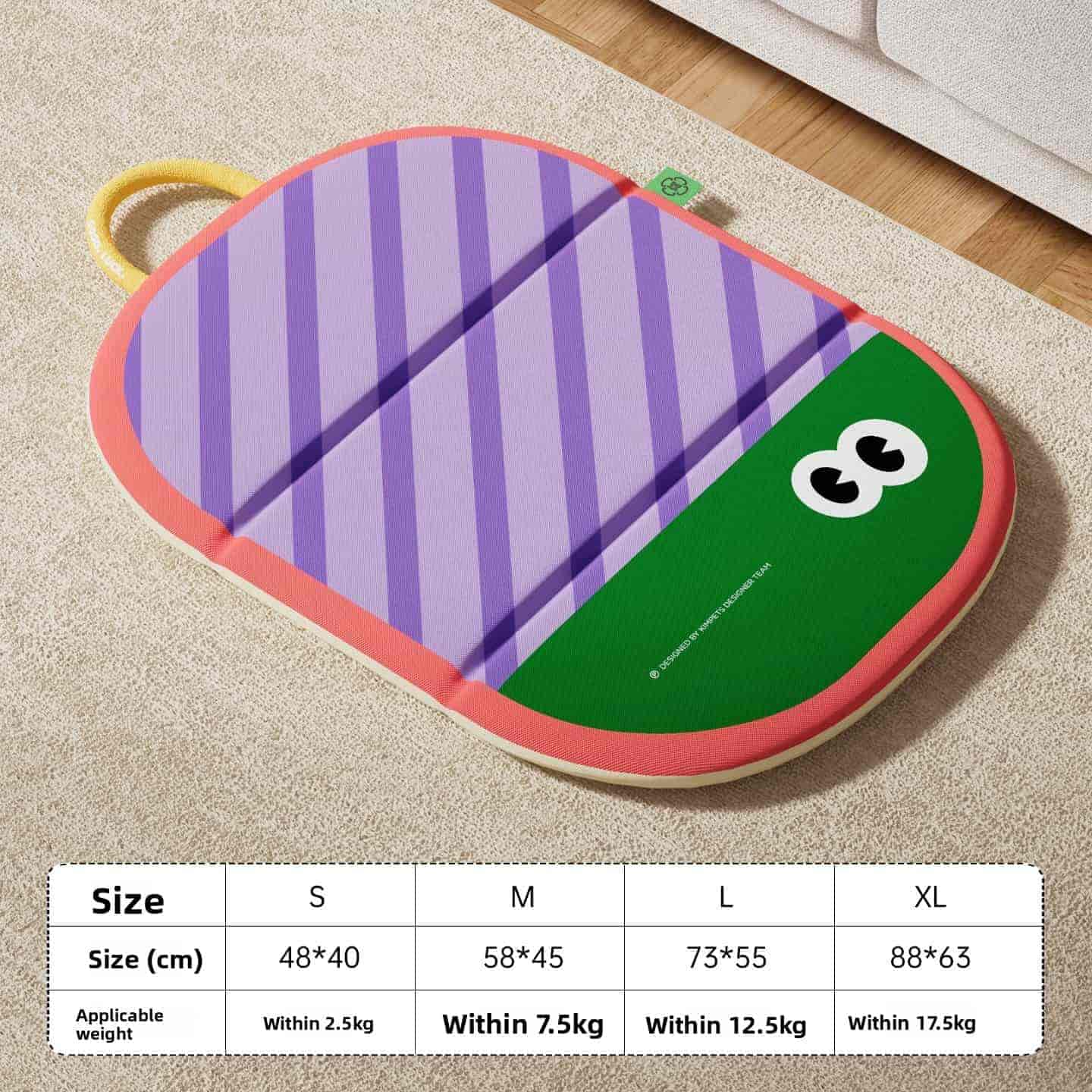 All-Season Foldable Pet Cushion - Moisture-Proof & Anti-Slip Mat for Indoor & Outdoor