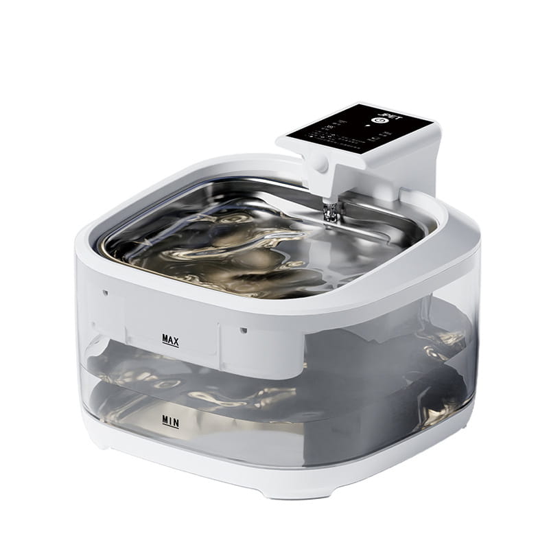 Cordless Automatic Cat Water Dispenser with Motion Sensor - Battery Life & Stainless Steel