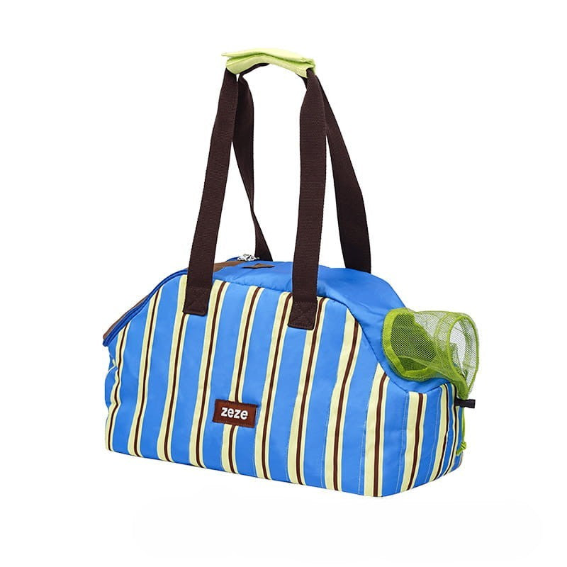 Canvas Pet Carrier Series - Sports Crossbody, Striped Tote, Sling & Car Seat Travel Bag